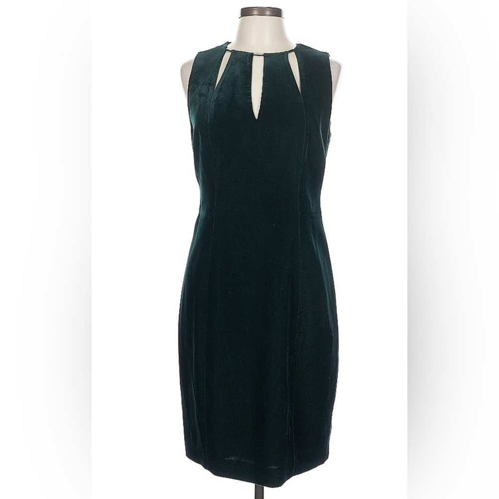 Elie Tahari Navy Sheath Dress for Work
